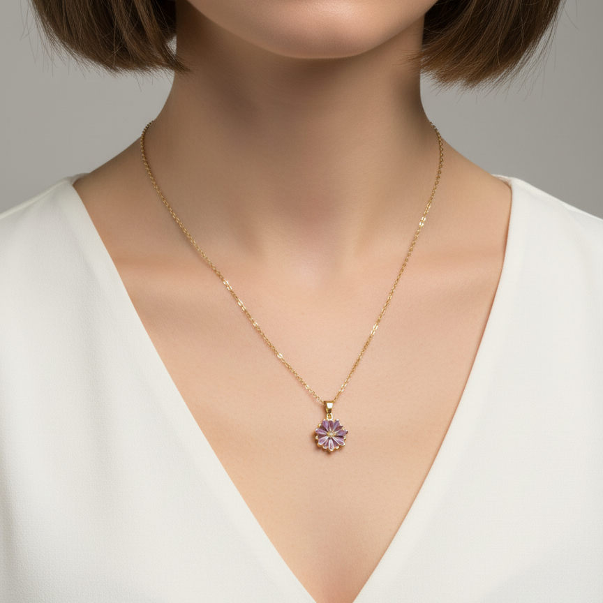 Zinc Alloy Flower