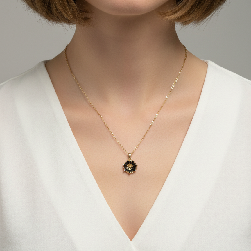 Zinc Alloy Flower