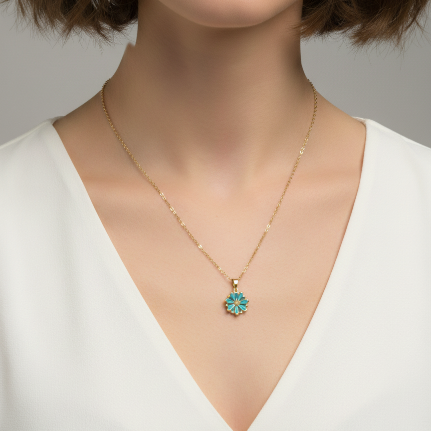 Zinc Alloy Flower
